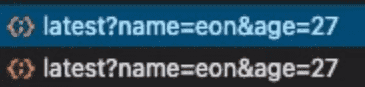 params에 name, age 데이터가 잘 들어가 있다.